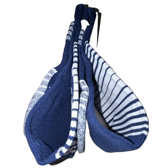 Adidas Team Speed OTC Soccer Socks 1 Pair Youth 13C-4Y Navy Blue White Logo NEW! - Picture 6 of 11